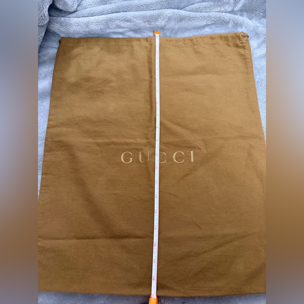 Gucci Tan Dust Bag 19 (L) x 16 (W) - Picture 4 of 4